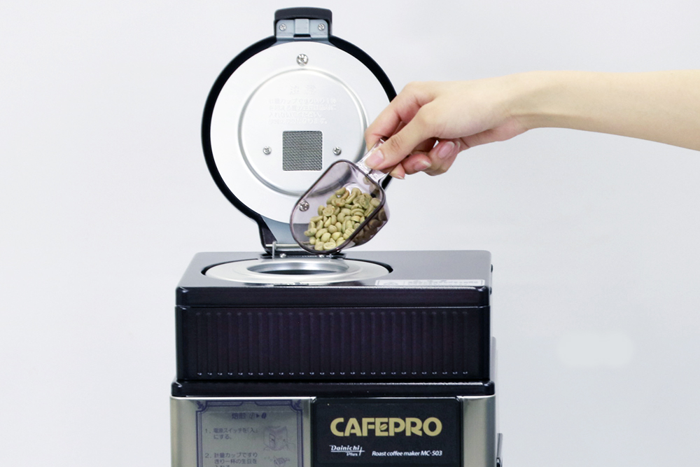 焙煎機能付きコーヒーメーカー MC-503 0M01300 ダイニチWebShop