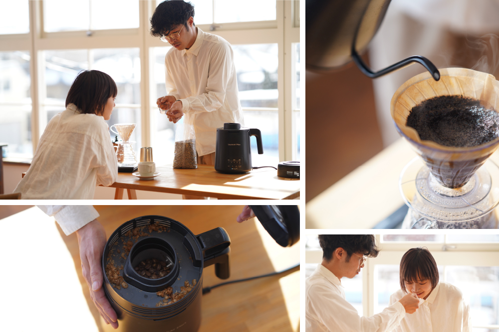 コーヒー豆焙煎機 MR-F60A 0M01400 ダイニチWebShop