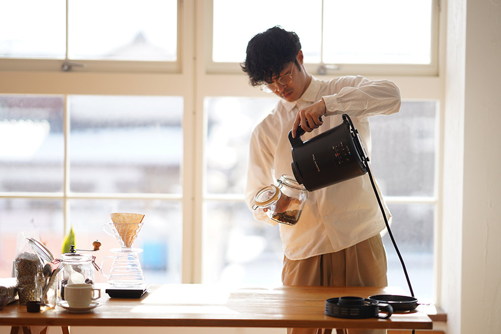 市場 ダイニチ コーヒー豆焙煎機 MR-101 (電気式) コーヒーメーカー
